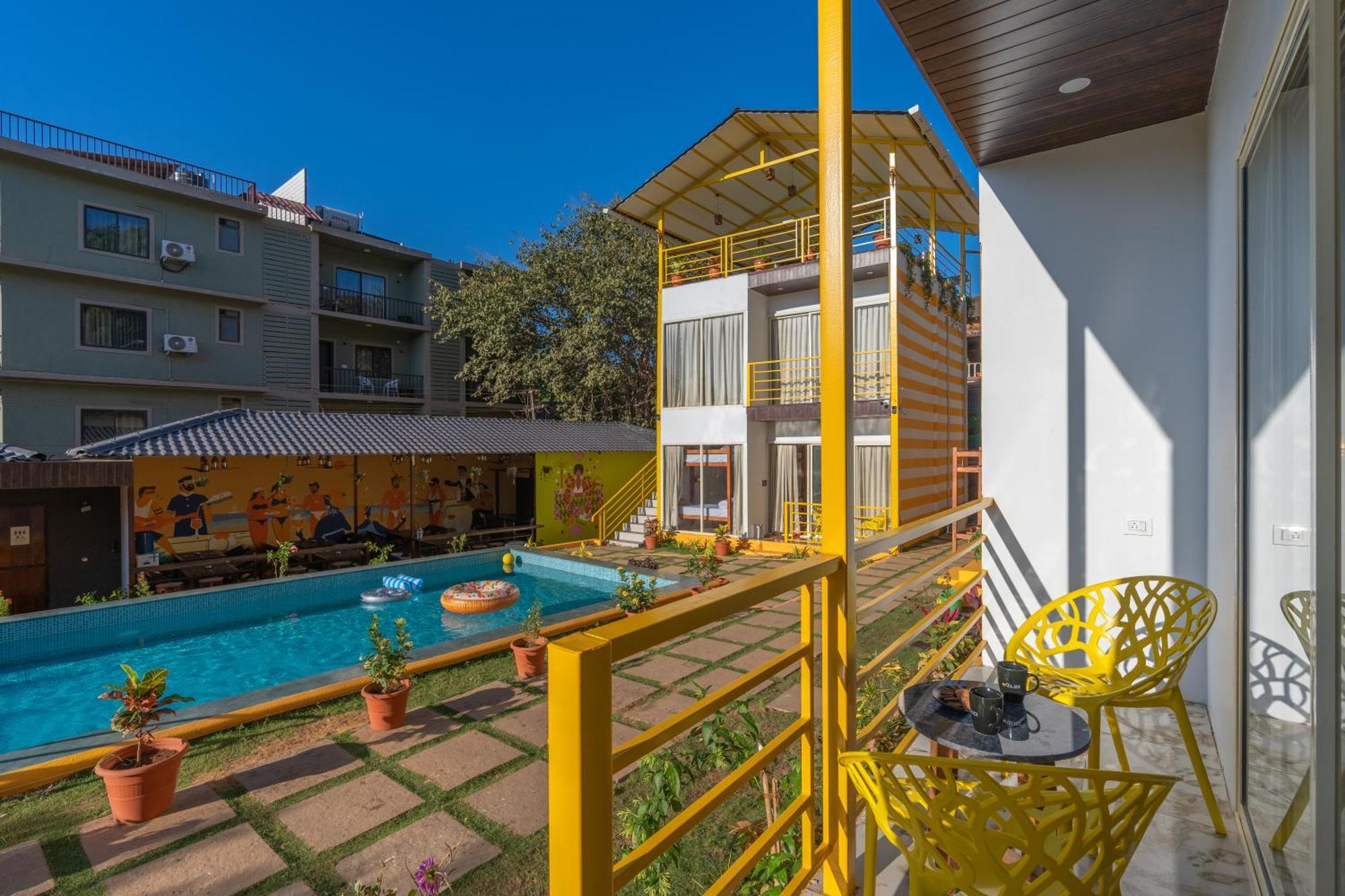 The Social Stays Goa, Morjim Formerly Artbuzz Exterior foto