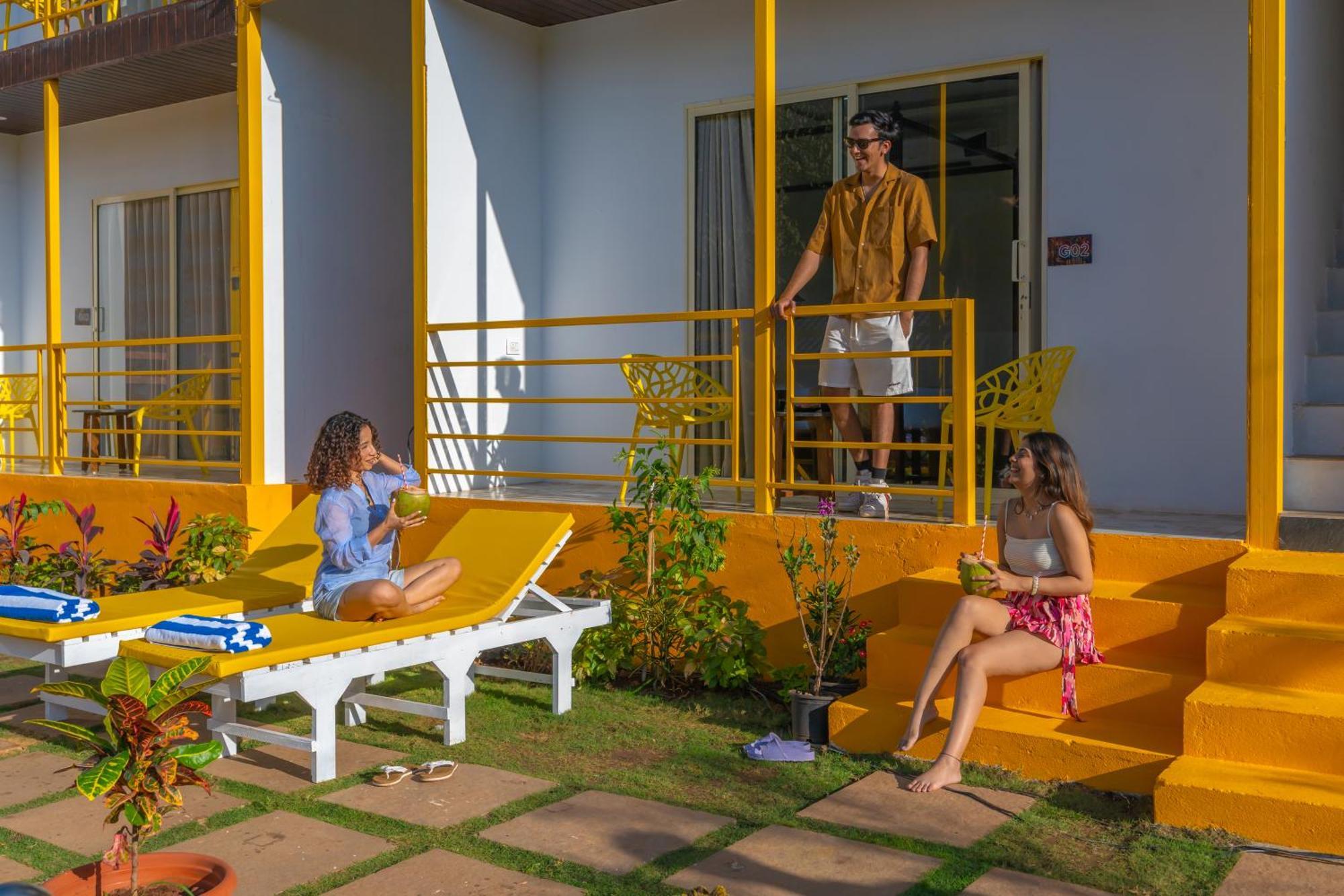 The Social Stays Goa, Morjim Formerly Artbuzz Exterior foto